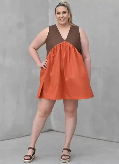 ME2120 Misses' Dress with Sleeve and Length Variations by Alisha Grace