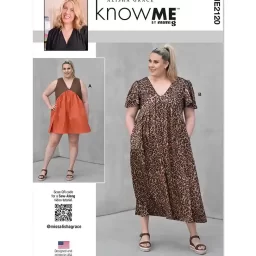 ME2120 Misses' Dress with Sleeve and Length Variations by Alisha Grace