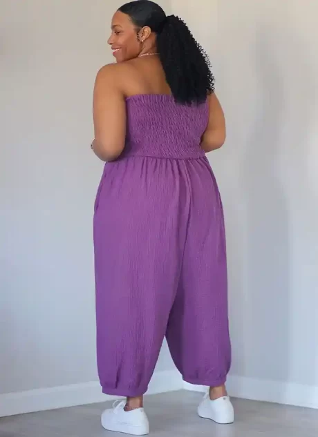 ME2122 Misses' Jumpsuit in Two Lengths by Brittany J. Jones