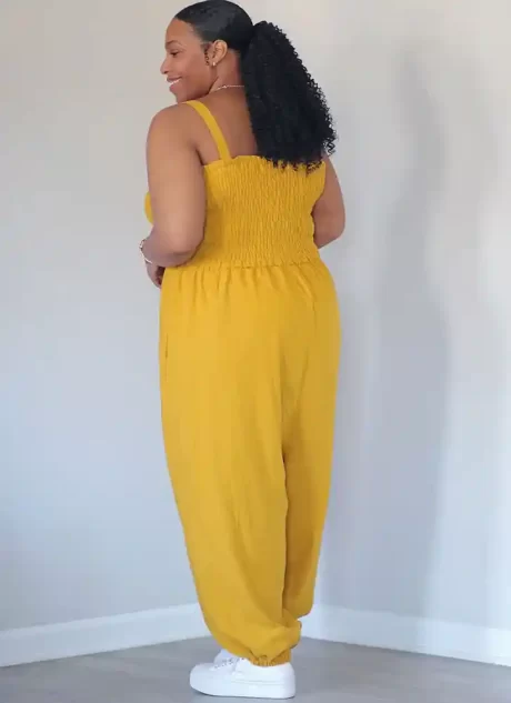 ME2122 Misses' Jumpsuit in Two Lengths by Brittany J. Jones