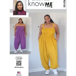 ME2122 Misses' Jumpsuit in Two Lengths by Brittany J. Jones
