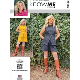 ME2125 Misses' Vest and Shorts by Lynn Brannelly