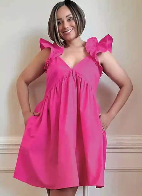 ME2126 Misses' Dress in Two Lengths by Keechii B Style