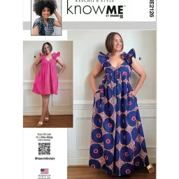 ME2126 Misses' Dress in Two Lengths by Keechii B Style