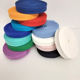 Single fold 100% cotton bias binding, 20mm