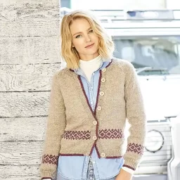 9794 Cardigan and Sweater (Highland Heathers DK)