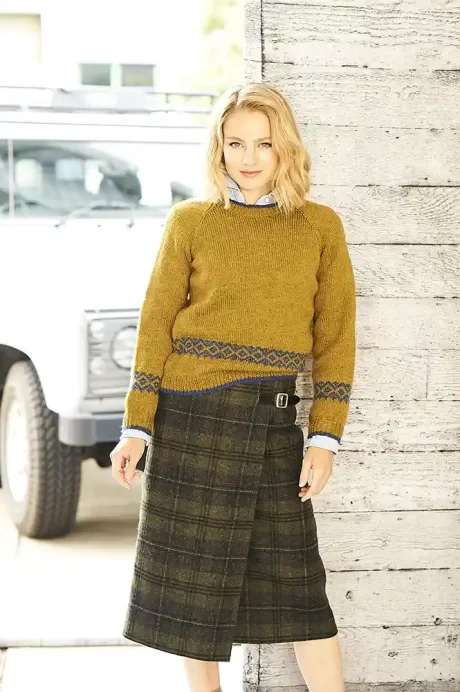 9794 Cardigan and Sweater (Highland Heathers DK) - Image 2