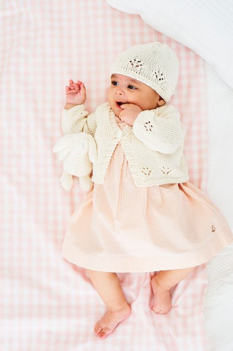 9832 Baby Cardigans and Hats