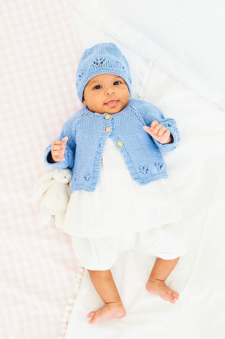 9832 Baby Cardigans and Hats - Image 2