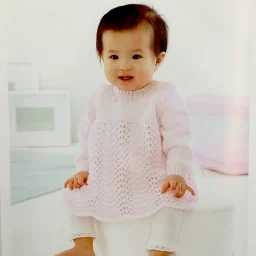 UKHKA199 Babies dress and cardigan