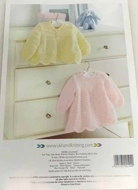 UKHKA199 Babies dress and cardigan - Image 2