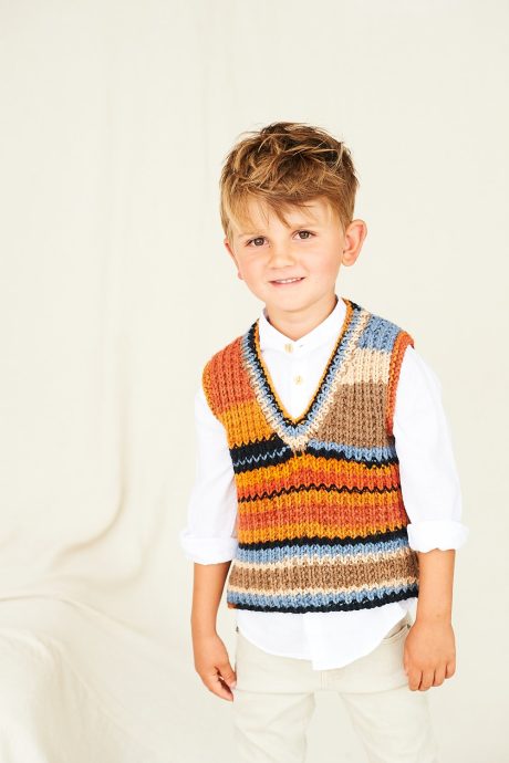 10045 Children's Sweater & Tank Top - Image 2