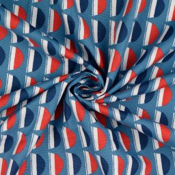 100% Cotton Canvas, "Half Moon Pennant"