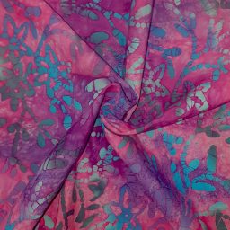 John Louden 50s Cotton Batiks 2025 (pinks/purples)