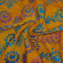 John Louden 50s Cotton Batiks 2025 (tan/turquoise/purple)