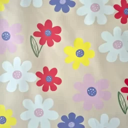 Rose & Hubble Water-Repellent print, "Fab Flowers"
