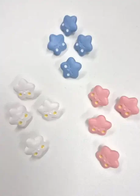 "Sleepy Star" children's buttons, 15mm