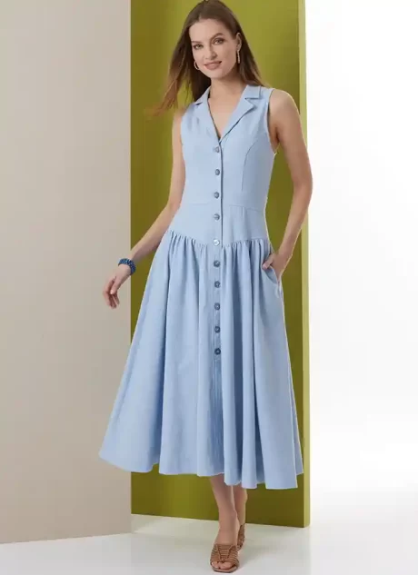B7037 Misses' Dress