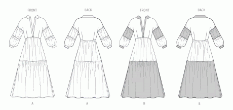 B7039 Misses' Dresses