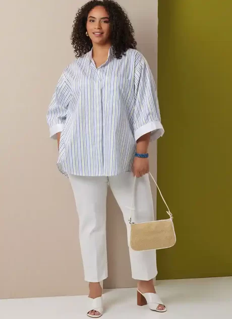 B7041 Misses' and Women's Shirts