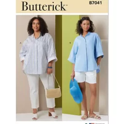 B7041 Misses' and Women's Shirts
