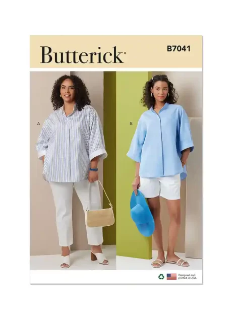 B7041 Misses' and Women's Shirts