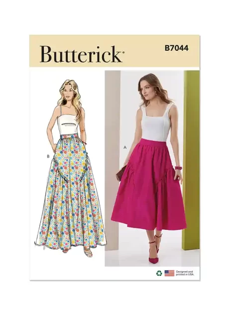 B7044 Misses' Skirt in Two Lengths