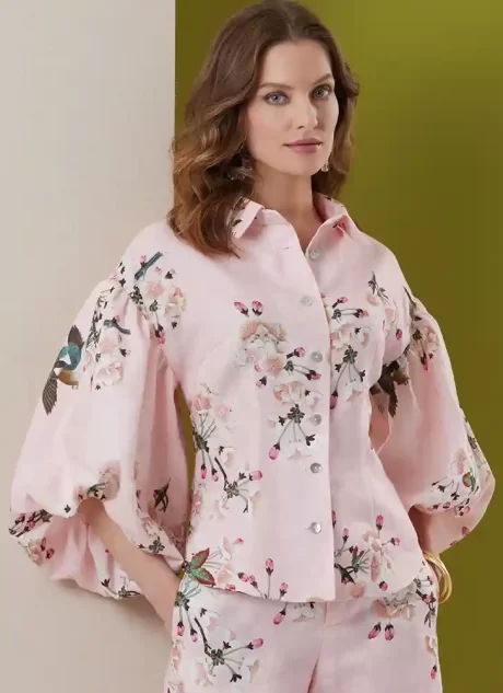 B7045 Misses' and Miss Petite Top, Shorts and Pants