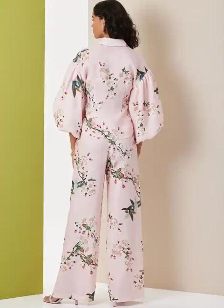 B7045 Misses' and Miss Petite Top, Shorts and Pants