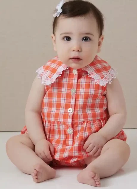 B7048 Babies' Rompers