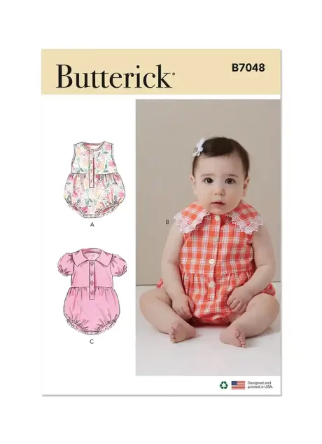 B7048 Babies' Rompers