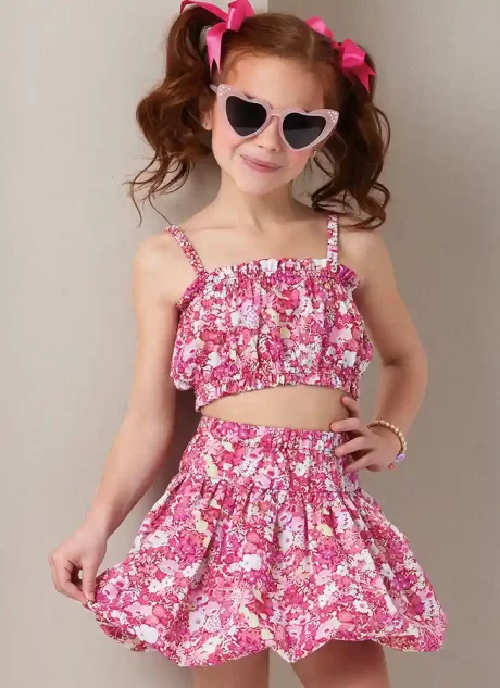 B7050 Children's Tops and Skirts
