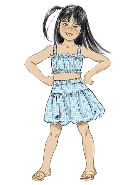 B7050 Children's Tops and Skirts