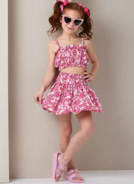 B7050 Children's Tops and Skirts