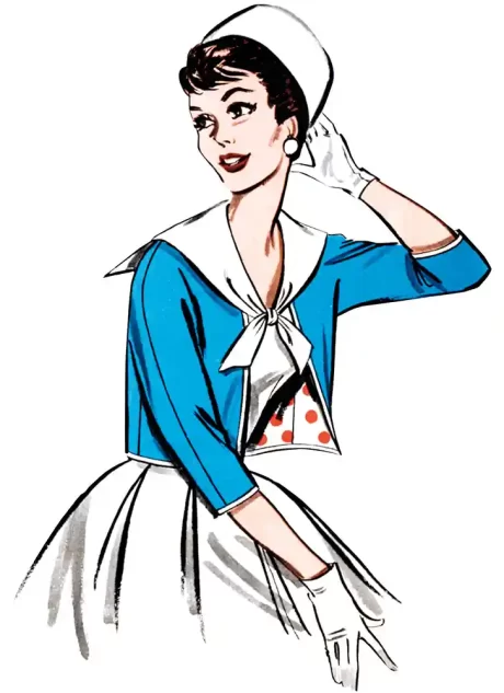 B7052 Misses' Dress and Jacket