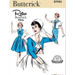 B7052 Misses' Dress and Jacket