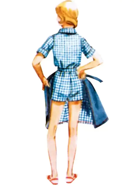 B7053 Misses' Jumper, Skirt, Shorts and Blouse