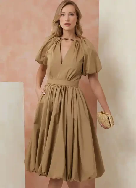 V2106 Misses' Dress in Two Lengths
