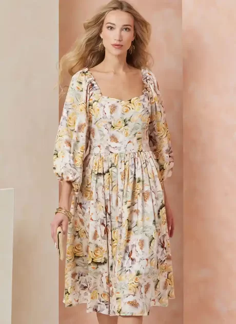 V2109 Misses' Gown in Two Lengths