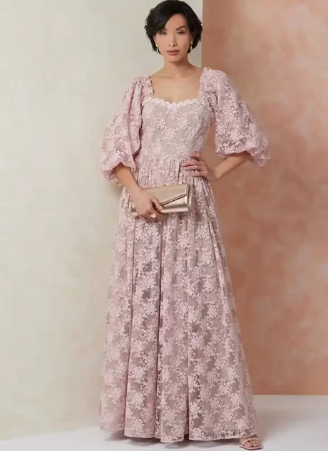 V2109 Misses' Gown in Two Lengths