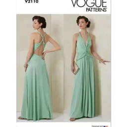 V2110 Misses' Gown