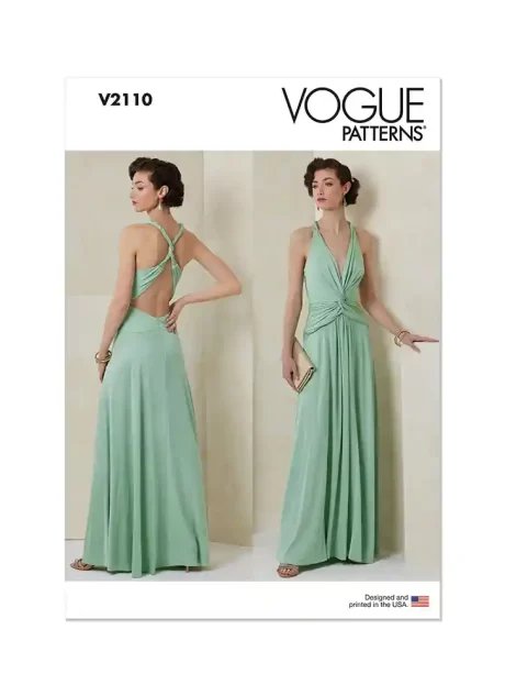 V2110 Misses' Gown
