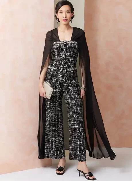 V2111 Misses' Jumpsuits