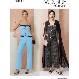 V2111 Misses' Jumpsuits
