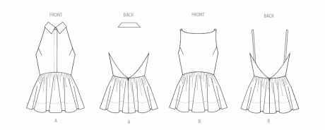 V2112 Misses' Tops