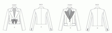 V2114 Misses' Jackets
