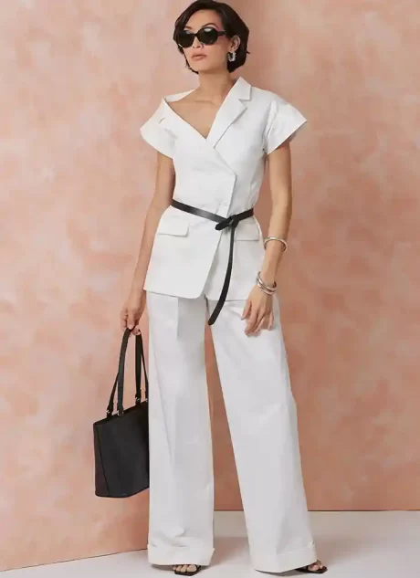 V2117 Misses' Jacket and Pants