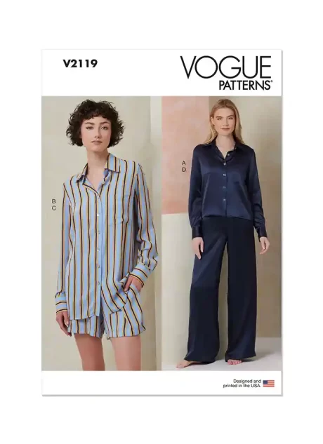V2119 Misses' Pajamas
