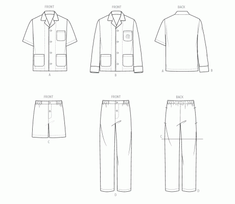 V2121 Men's Pajamas