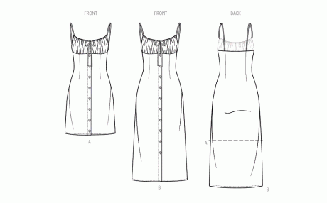 S3128 Misses' Dress in Two Lengths by Mimi G Style